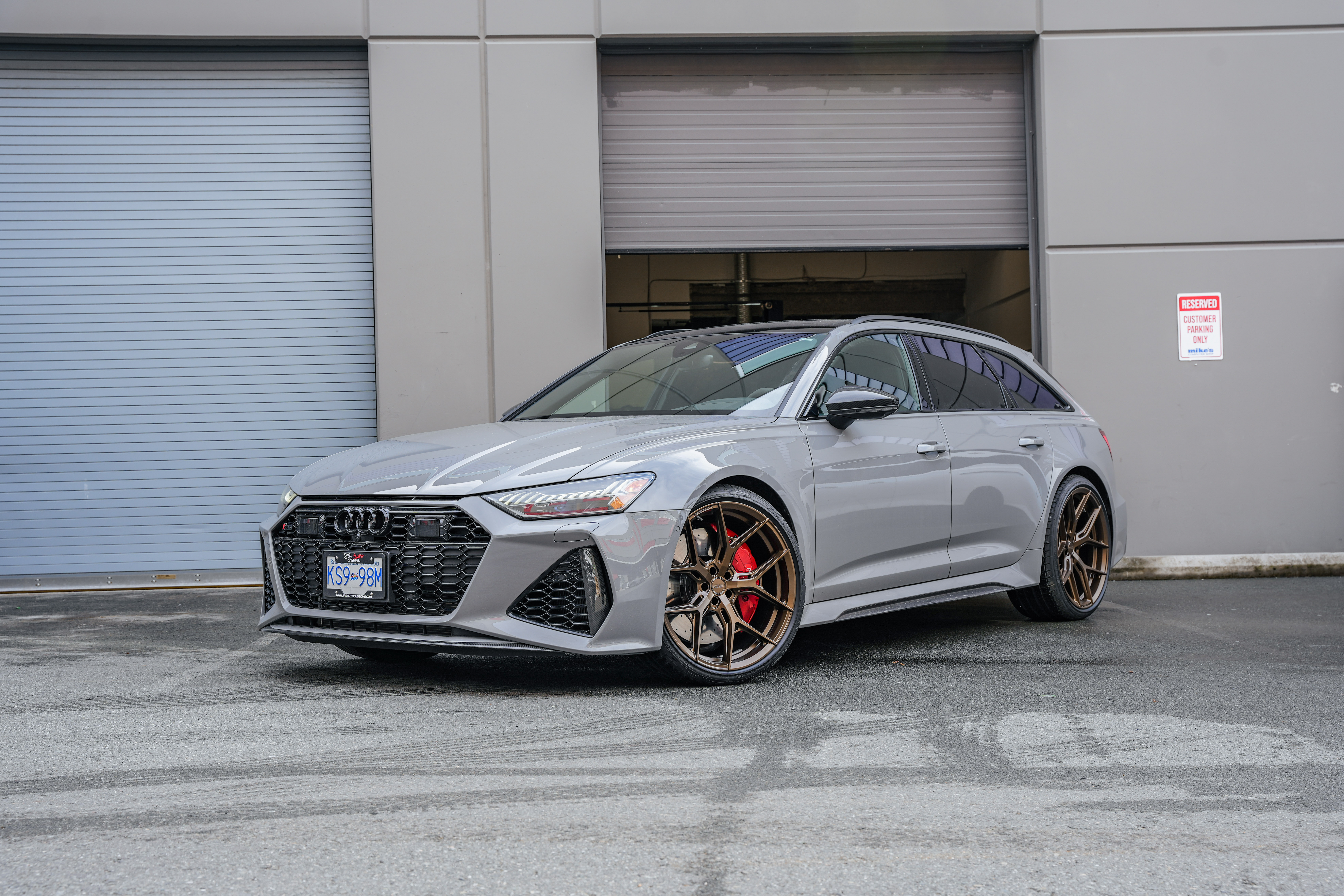 RS6 Vossen HF5 Satin bronze
