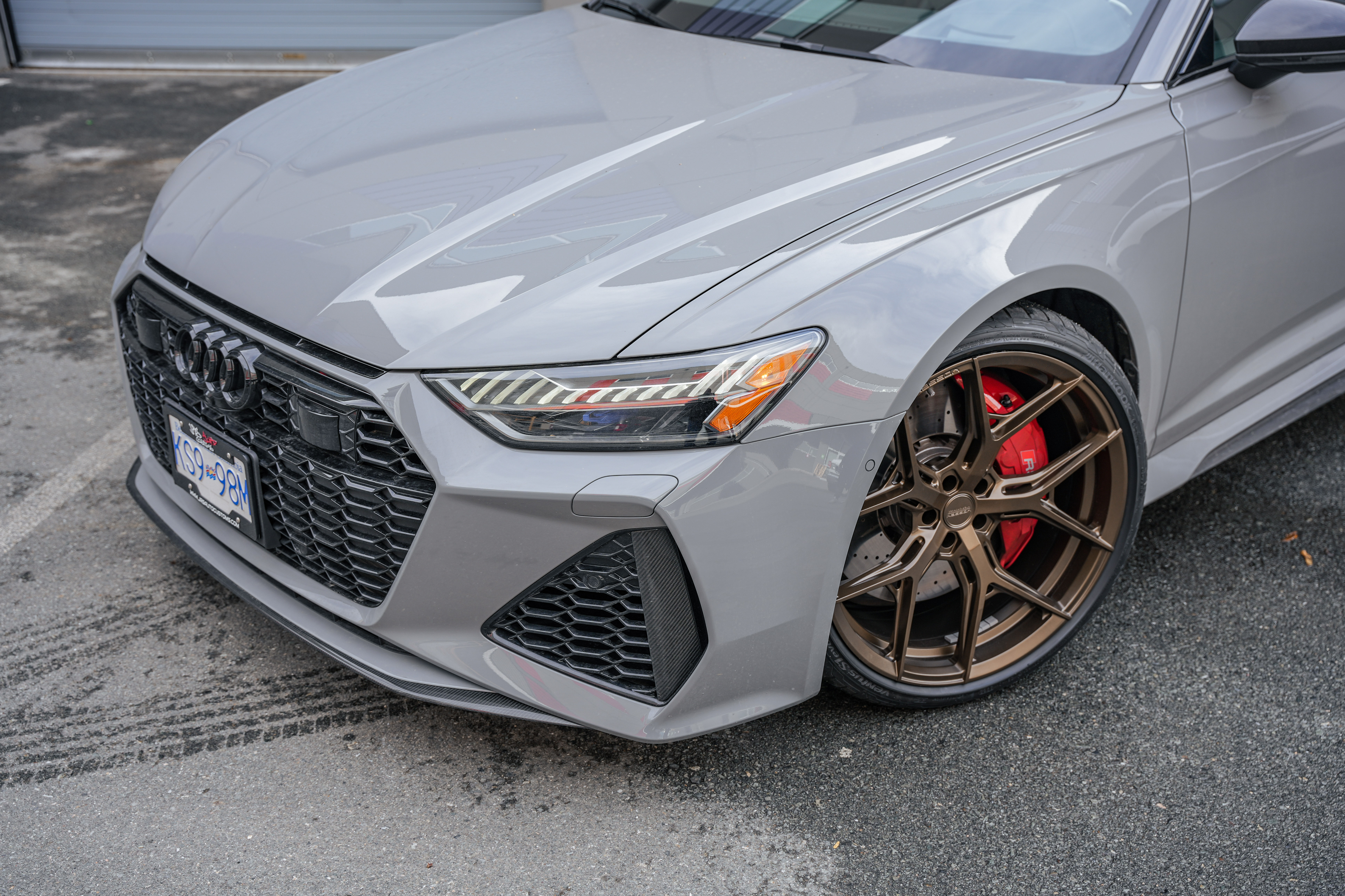 RS6 Vossen HF5 Satin bronze
