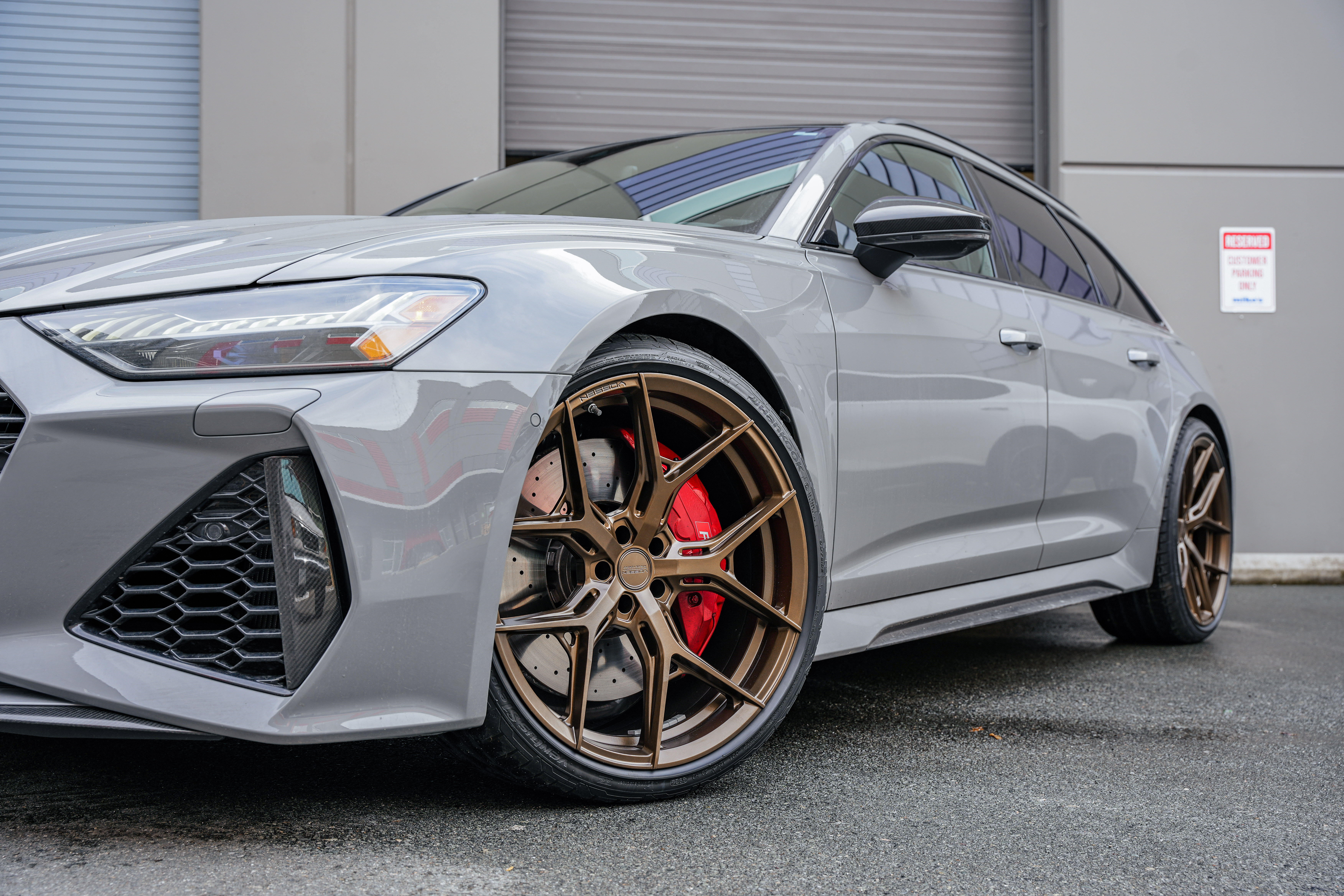 RS6 Vossen HF5 Satin bronze